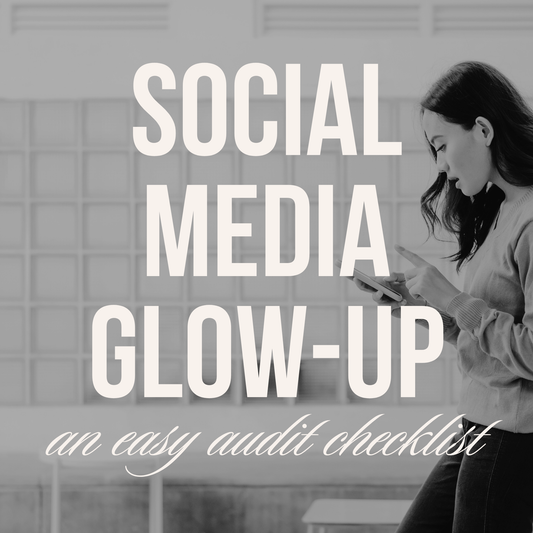 Social Media Audit Checklist (Digital Download for Brands & Creators)