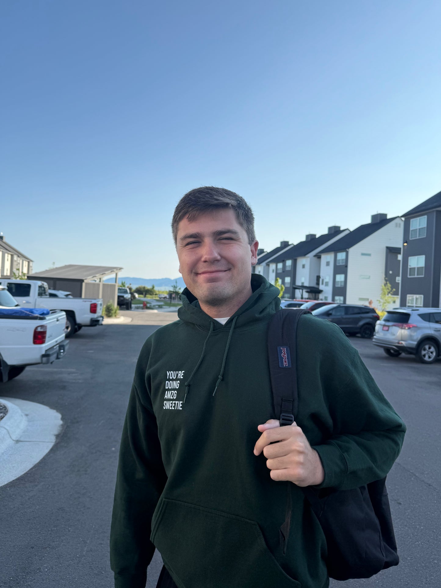 YOU'RE DOING AMZG SWEETIE | Classic Unisex Pullover Hoodie