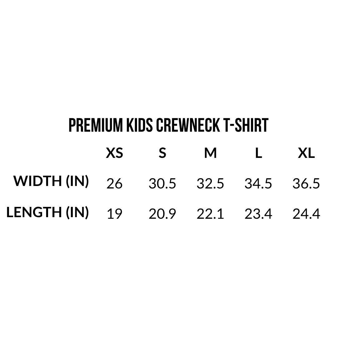 FIRE | Premium Kids Crewneck T-shirt
